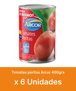 AHORRO 48% Tomates peritas Arcor 400grs x6u ( $ 800 la unidad )