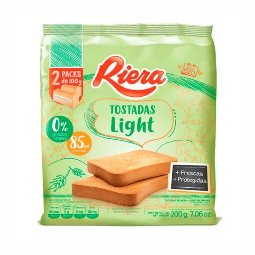 Tostadas RIERA light 200Gr