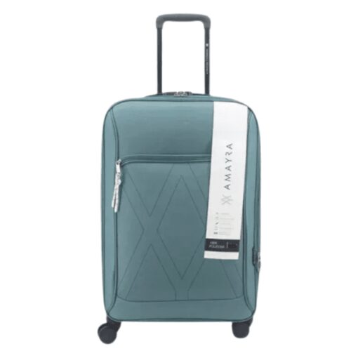 Valija Amayra tela verde 28"