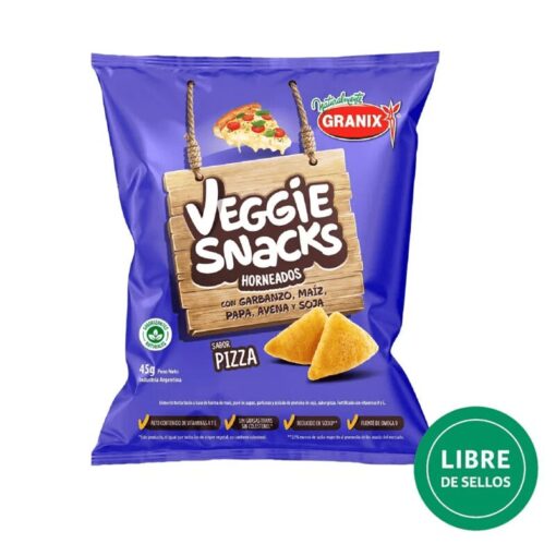 Veggie snacks Granix pizza 45grs