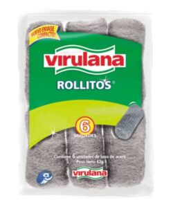 Virulana rollitos x6u
