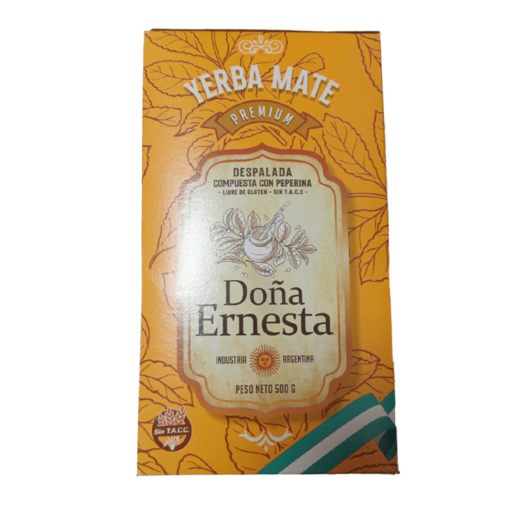 Yerba Doña Ernesta despalada c/peperina 500g