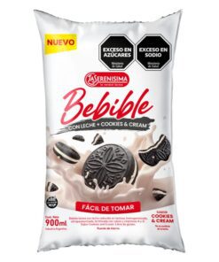 Yogur bebible con leche + Cookies and cream 900ml