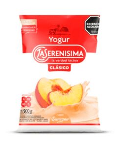 Yogur Clasico La Serenisima Durazno x900ml
