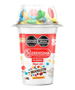 Yogurt La Serenísima clásico Rocklets 164grs