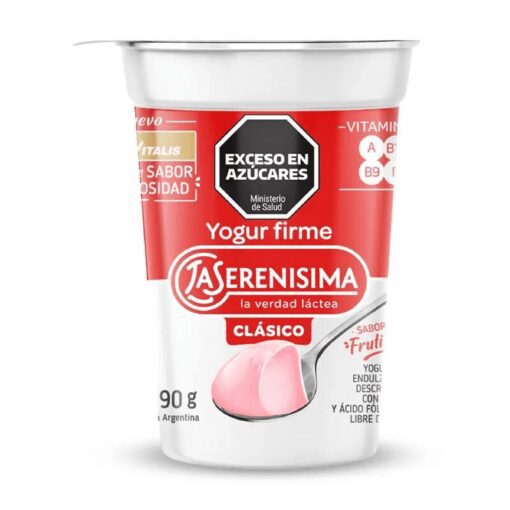 Yogurt La Serenísima Entero Frutilla 190gr