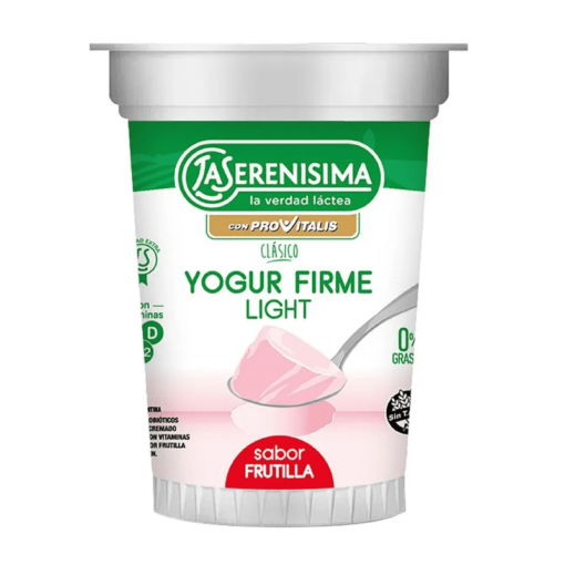 Yogurt La Serenísima Light Frutilla 190grs
