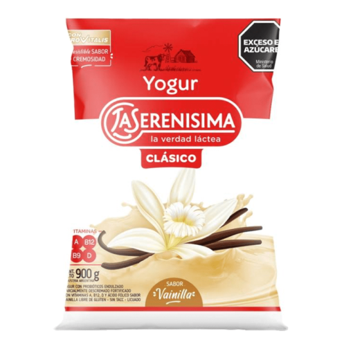 Yogurt vainilla clásico La Serenisima 900ml