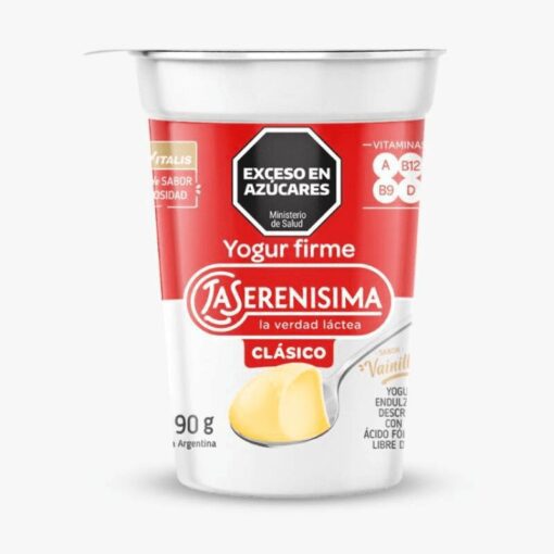 Yogurt La Serenísima Entero Vainilla 190gr