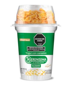 Yogur La Serenísima descremado con cereales 159grs