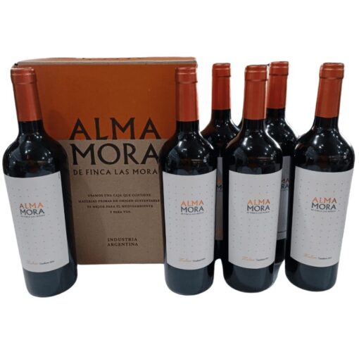 Alma Mora Malbec 750ml x 6u ( precio x unidad $ 4090 )