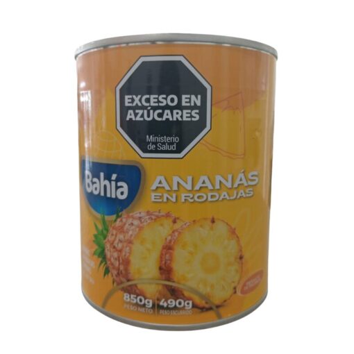 Ananás en rodajas Bahía 490grs