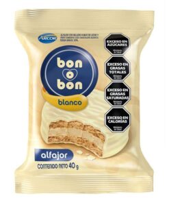 Alfajor Bon o Bon Blanco 40g