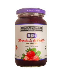 Mermelada Brucor Frutilla s/azucar s/tacc 380grs