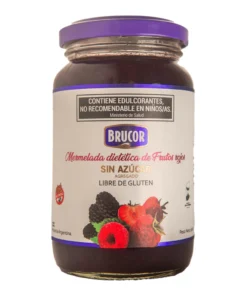 Mermelada Brucor Frutos Rojos s/azúcar s/tacc 380grs