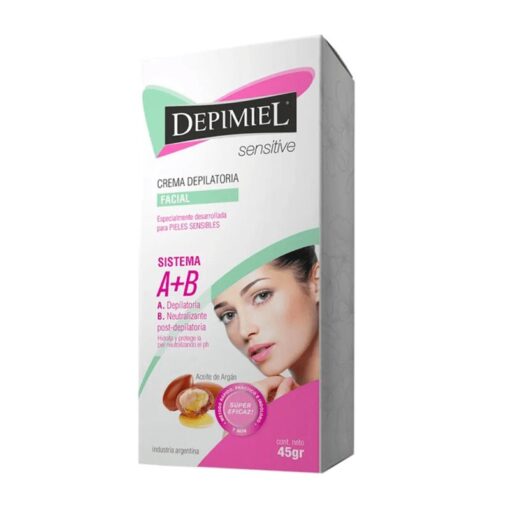 Crema depilatoria facial sensitive 120g Depimiel