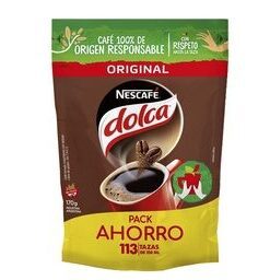 Café Nescafe Dolca Clasico instantáneo DP 170gr
