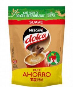 Café Nescafe Dolca Suave instantáneo DP 170gr
