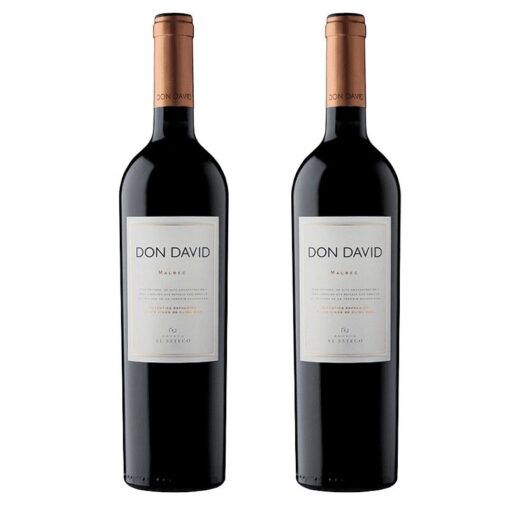 Vino Don David Malbec 750ml X2u ( $ 5400 x unidad )