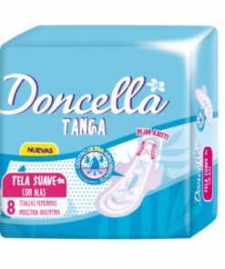 Toalla Doncella Tanga C/A Suave x8u