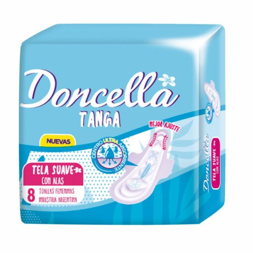 Toalla Doncella Tanga C/A Suave x8u