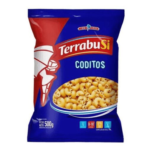 Fideos Terrabusi Coditos 500grs