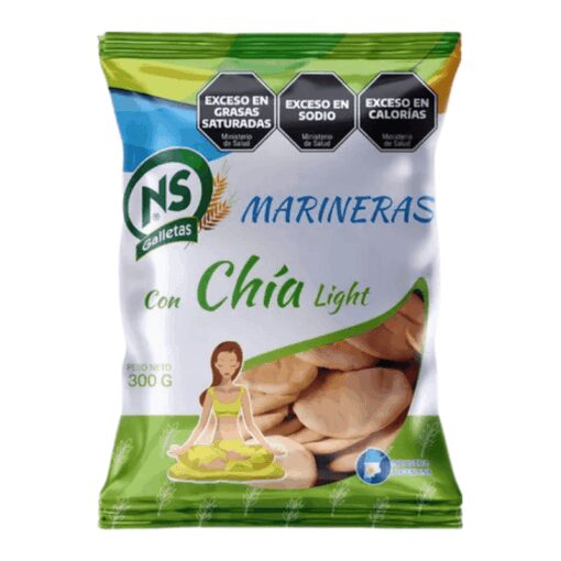 Galletitas NS Marineras con chía light 300grs