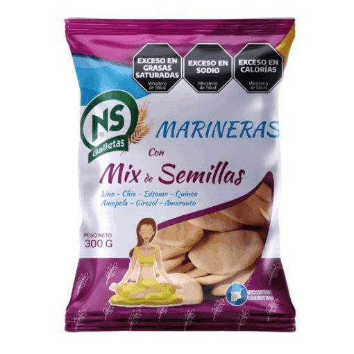 Galletitas NS Marineras con Mix de semillas 300grs