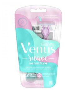 Máquina de afeitar Gillette Venus suave 2u