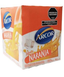 Jugo en polvo Arcor Naranja x 18u.