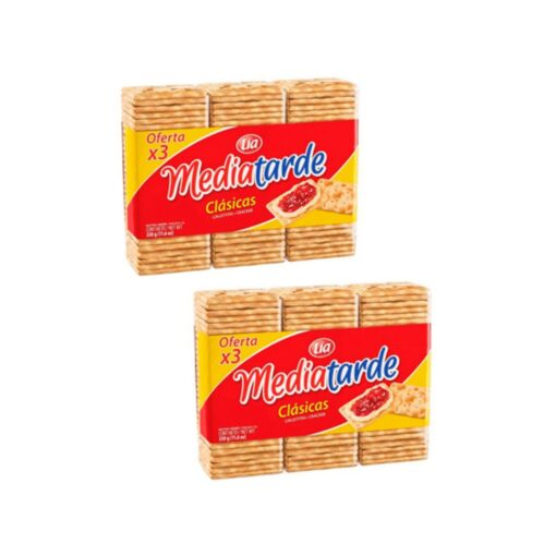 Galletitas Lia Media Tarde x2u (precio x unidad $900)