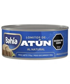 Lomitos de atún al natural Bahía 170grs