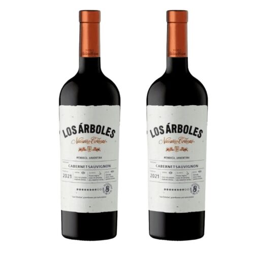 Vino Los Arboles Cabernet Sauvignon 750ml X2u ( $ 3450 x unidad )