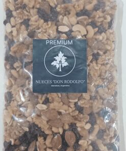 Mix frutos secos Premium (NUECES-ALMENDRAS-CHIPS DE BANANA-MANI-ARANDANOS) 1kg