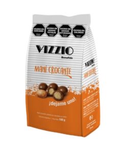 Maní crocante c/chocolate Vizzio x 100gr
