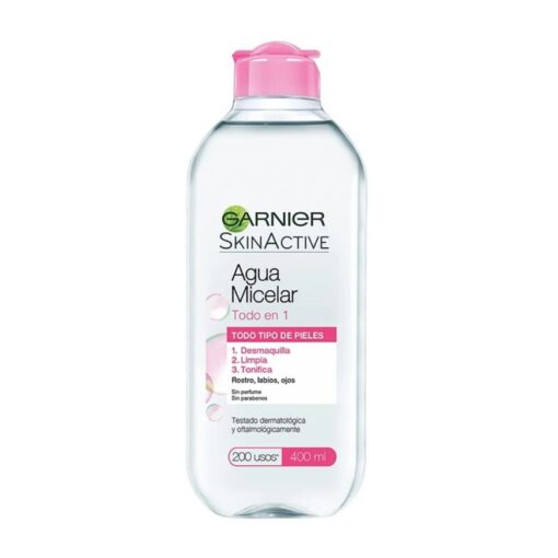 Agua Micelar Garnier todo en uno 400ml