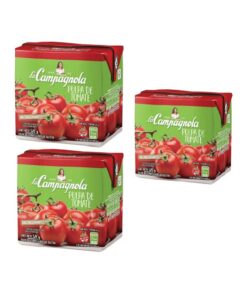 Pulpa de Tomate La Campagnola 520grs x3u ( $ 750 la unidad )