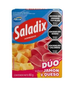 Saladix DUO Jamón y Queso 100gr