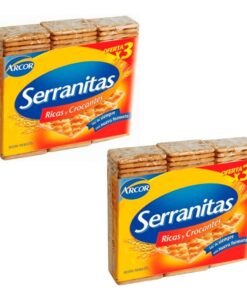 Galletitas Serranitas pack x3 315grs x2u( $ 1050 x unidad )