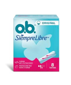 Tampones O.B Siempre Libre Mini 8u.