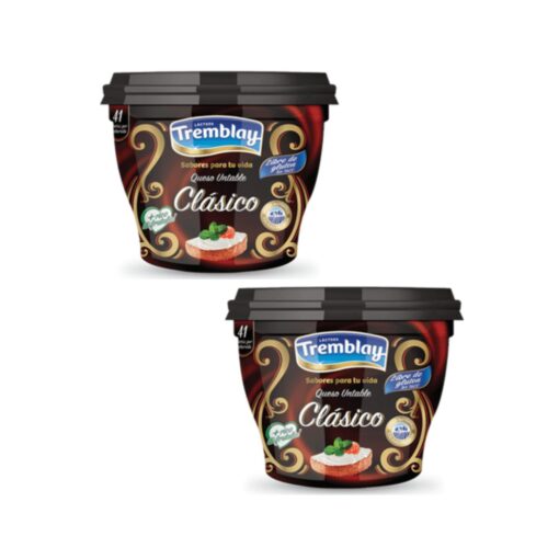 Queso Untable Clásico Tremblay x2u (precio x unidad $1400)