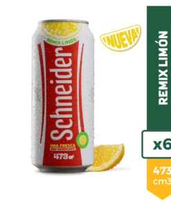 Cerveza Schneider c/Limón Six Pack 473m