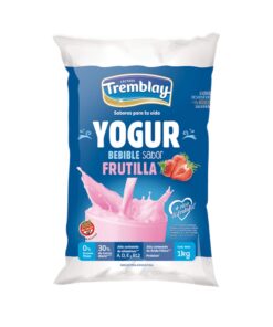 Yogur Bebible Tremblay sabor Frutilla 1L